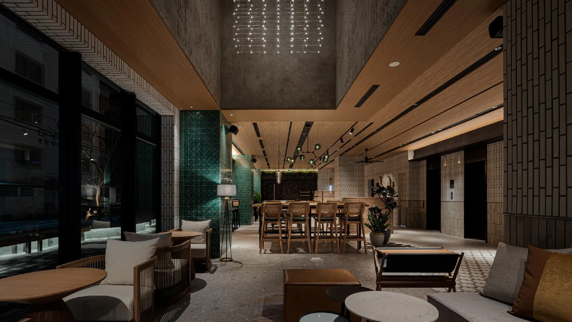 오키나와 본섬 네스트 호텔 나하 니시 4성급 호텔 로비