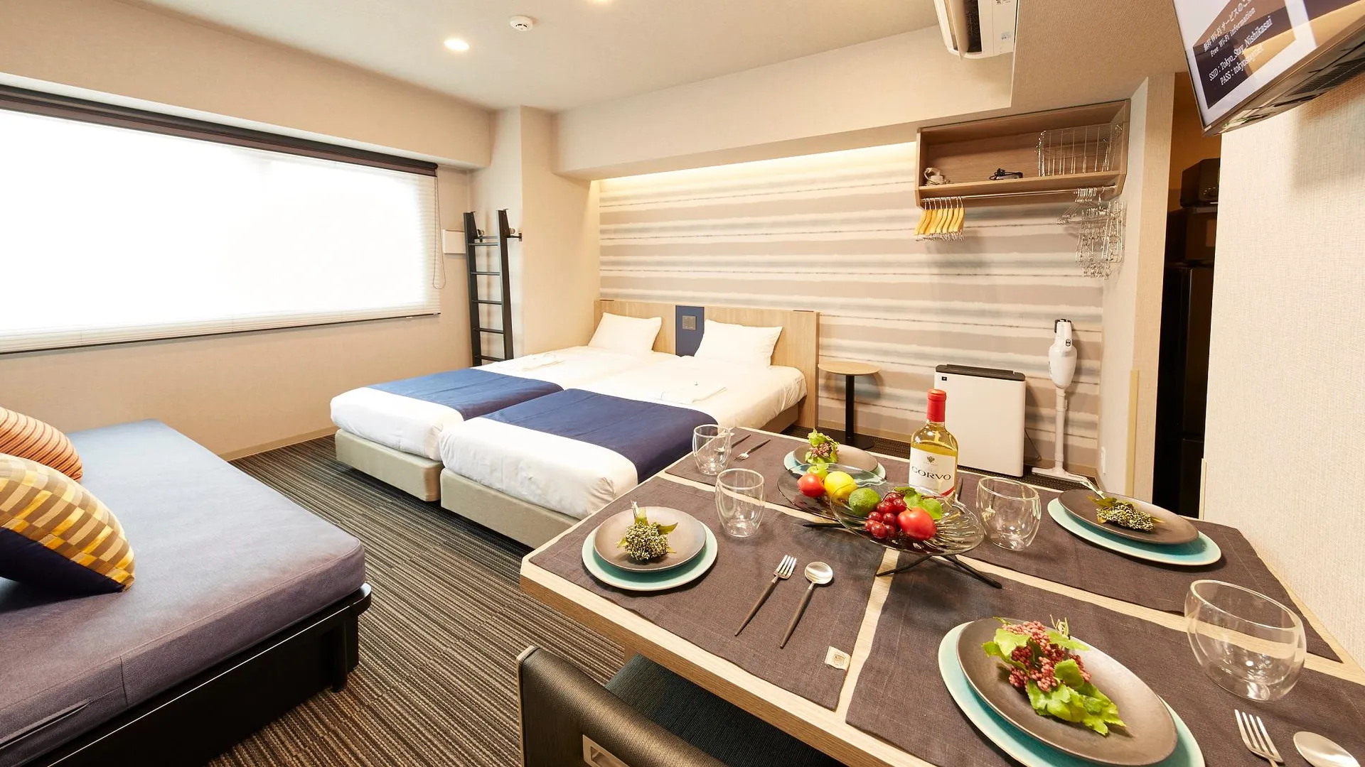 도쿄 / 동경 민 니시 카사이 3성급 호텔 스위트룸