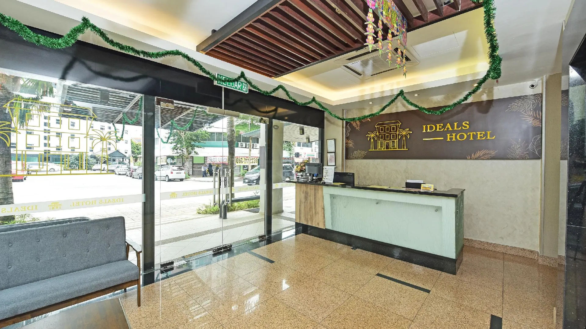 말라카 Townhouse Oak Melaka Near Dataran Pahlawan Formerly Ideals Hotel 3성급 호텔 레스토랑