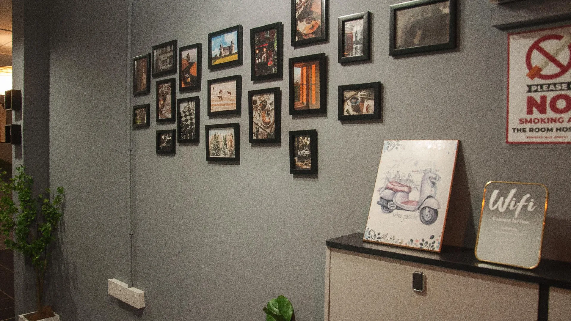 스리 아만 THE ROOM HOSTEL 3성급 호텔 전망