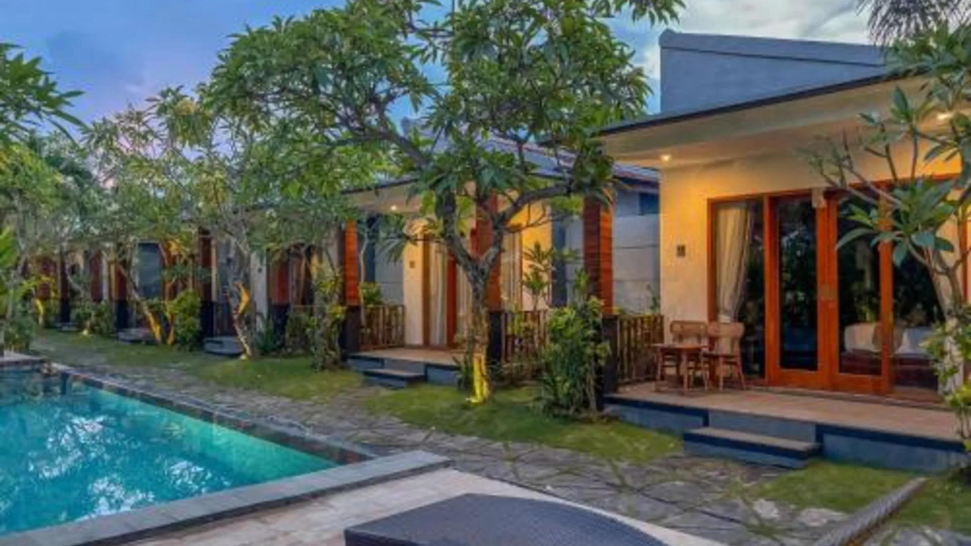 발리 싱가부 방갈로 5성급 게스트하우스 로비