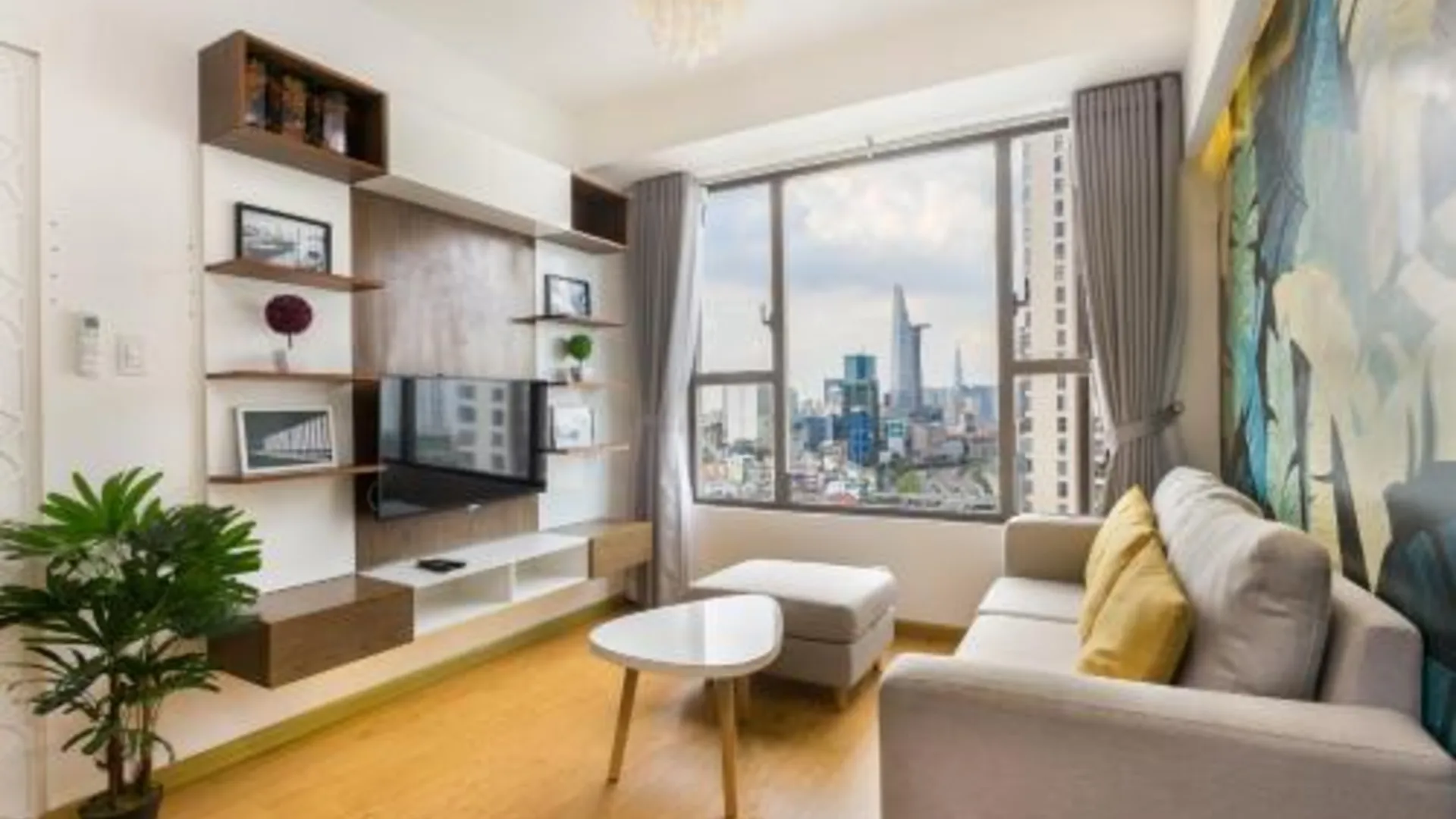 호치민 고비 홈 인 리버게이트 럭셔리 아파트먼트 3성급 호텔 스위트룸