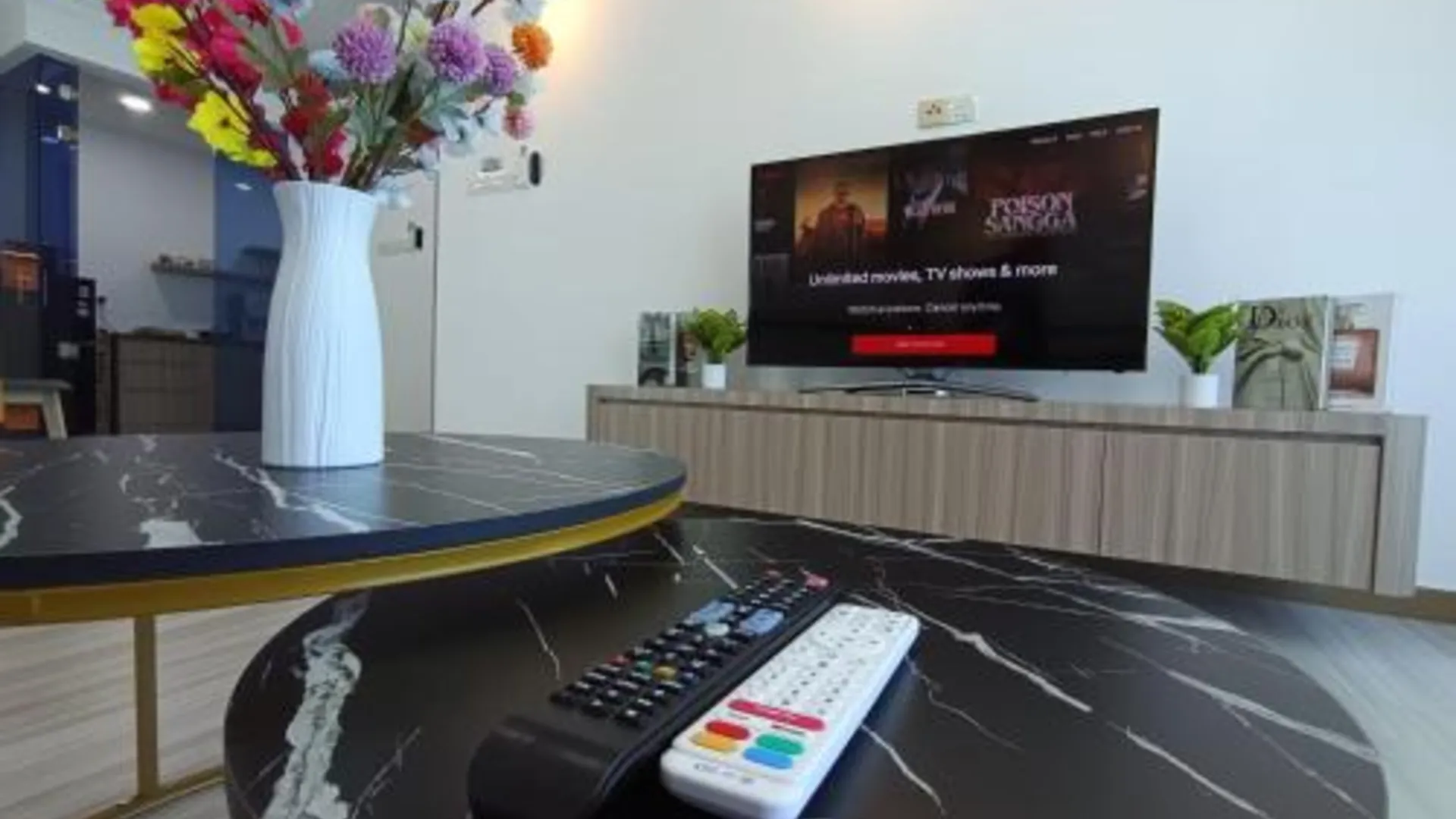 말라카 존커의 아파트먼트 (70m², 침실 2개, 프라이빗 욕실 1개) 3성급 게스트하우스 전망