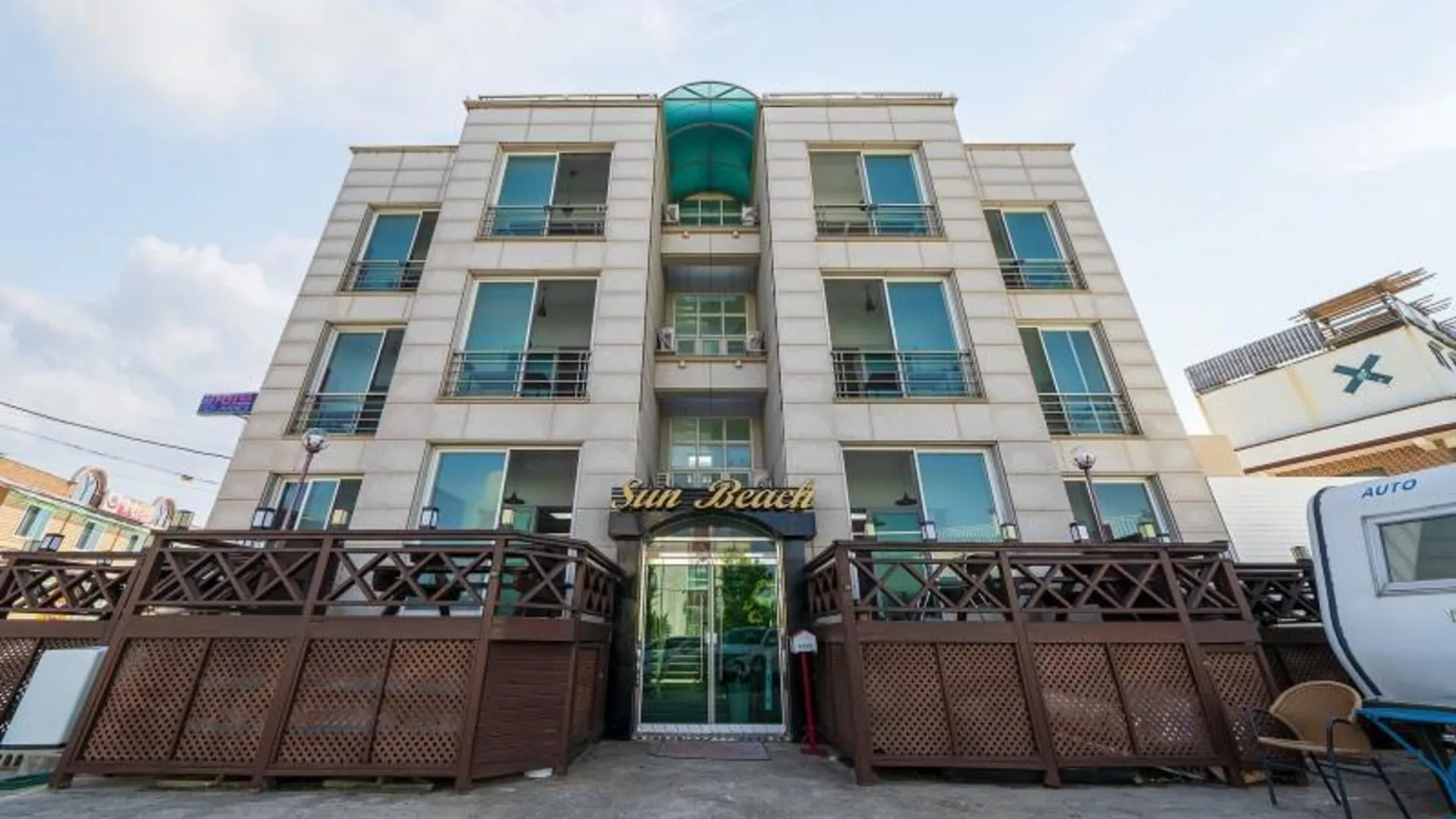 양양 양양 하조대썬비치펜션(서피비치 5분 거리) 2성급 게스트하우스 전망