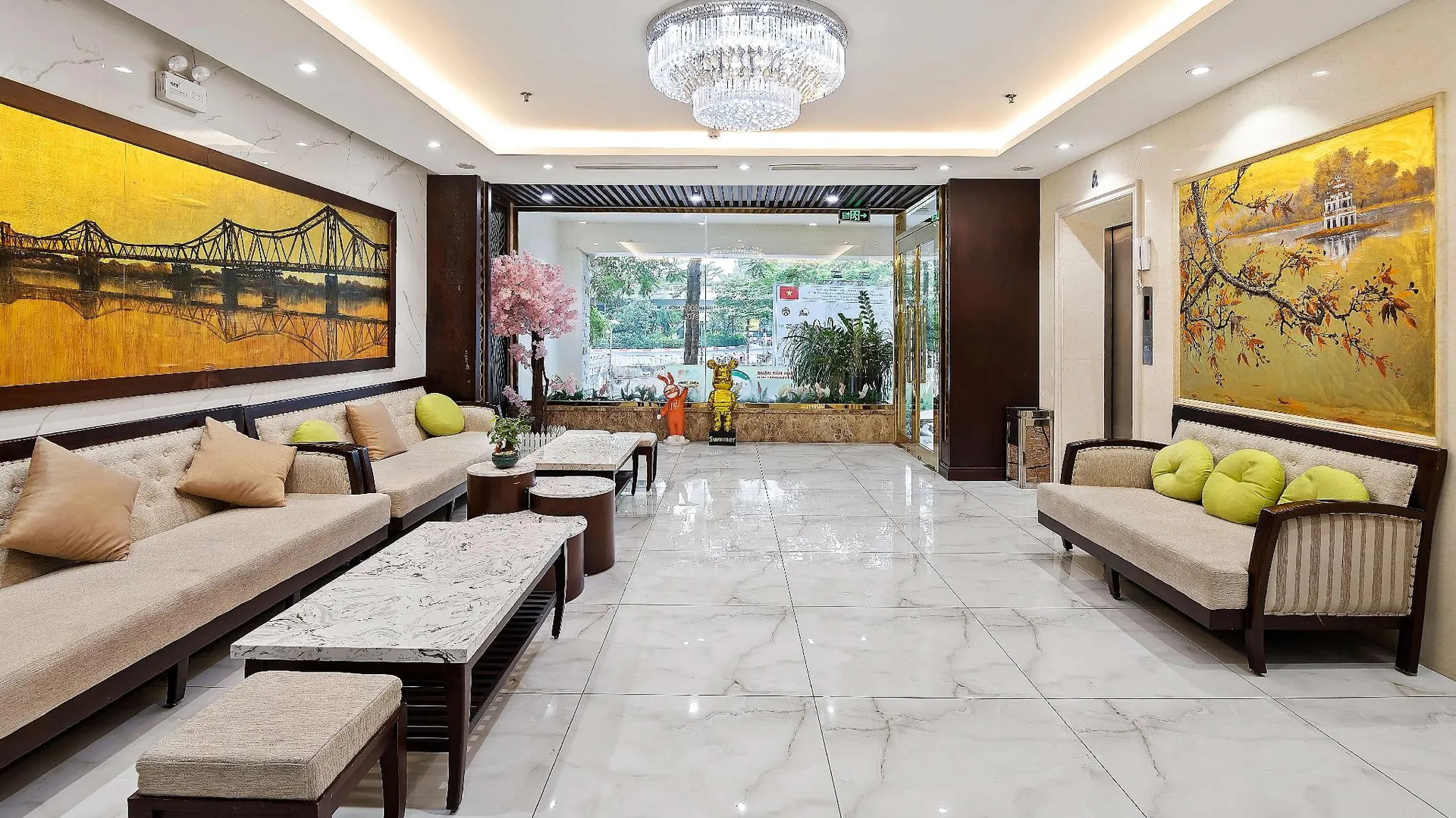 하노이 22랜드 레지던스 호텔 앤 스파 하노이 4성급 호텔 외관