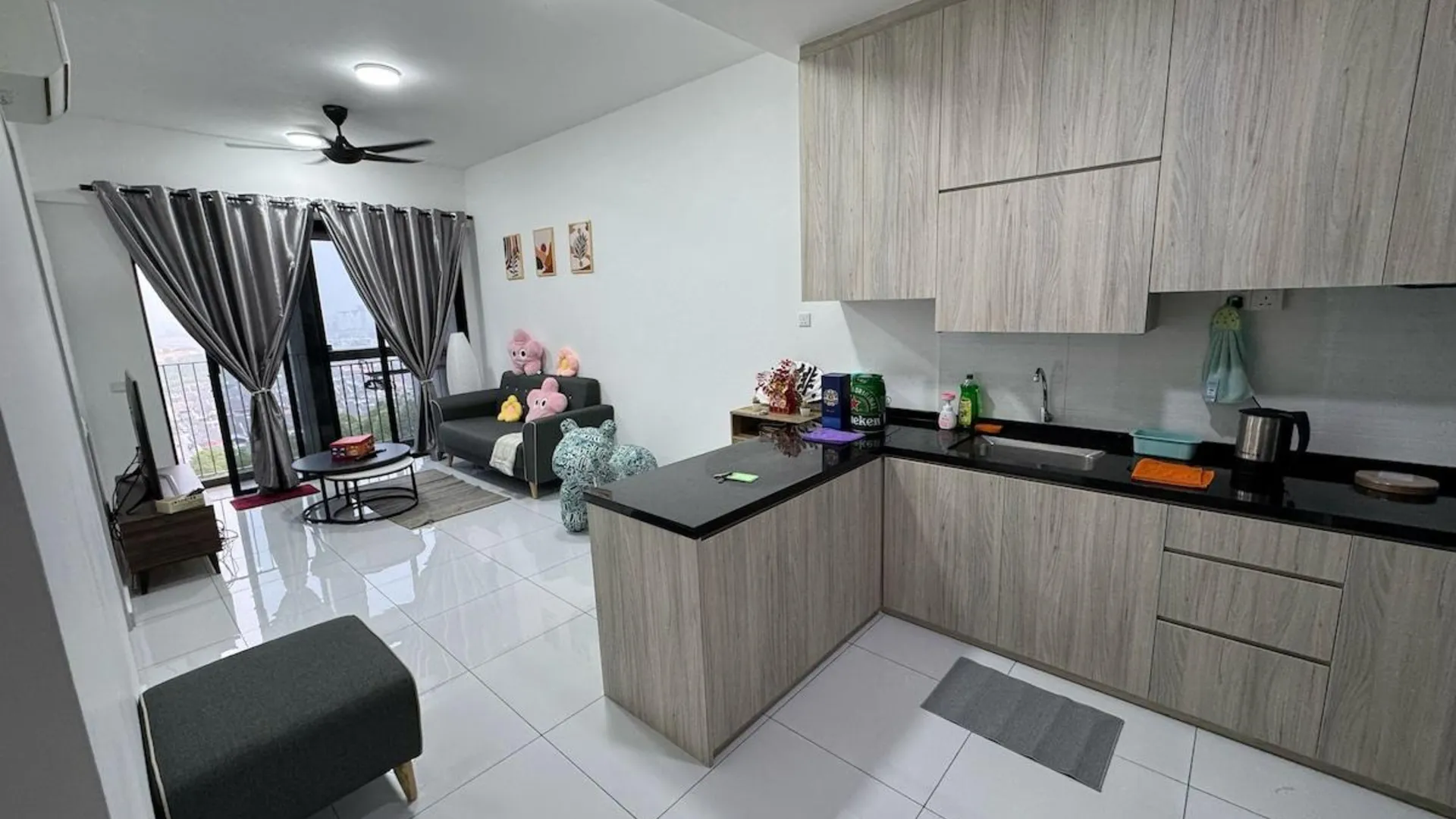 조호바루 / 조호르바루 부킷 인다의 프라이빗 하우스 (m², 침실 2개, 프라이빗 욕실 1개) 3성급 싱글룸 부대시설