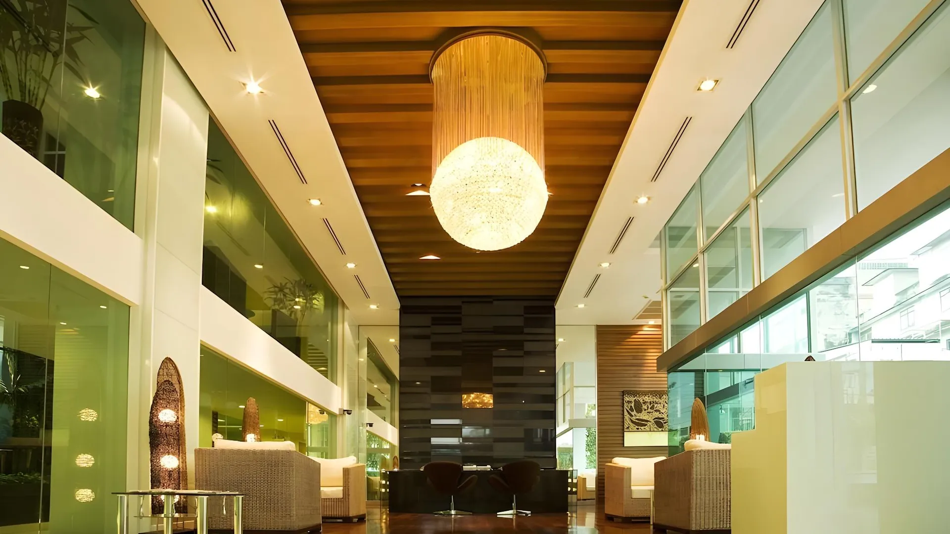 방콕 올리브 호텔 앤 레지던스 방콕 수쿰빗 101 트루 디지털 파크 근처 3성급 호텔 로비