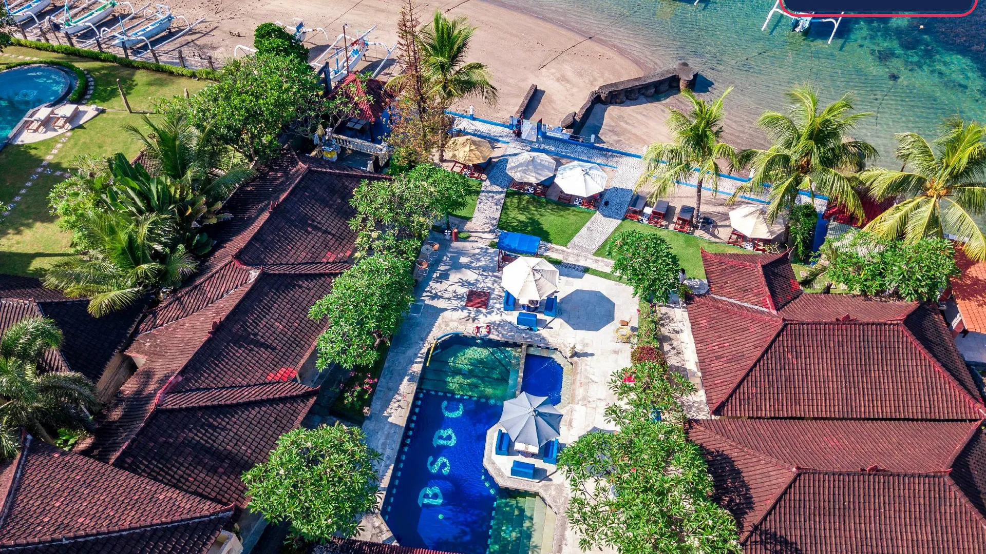 발리 발리 씨스케이프 비치 클럽 4성급 호텔 객실