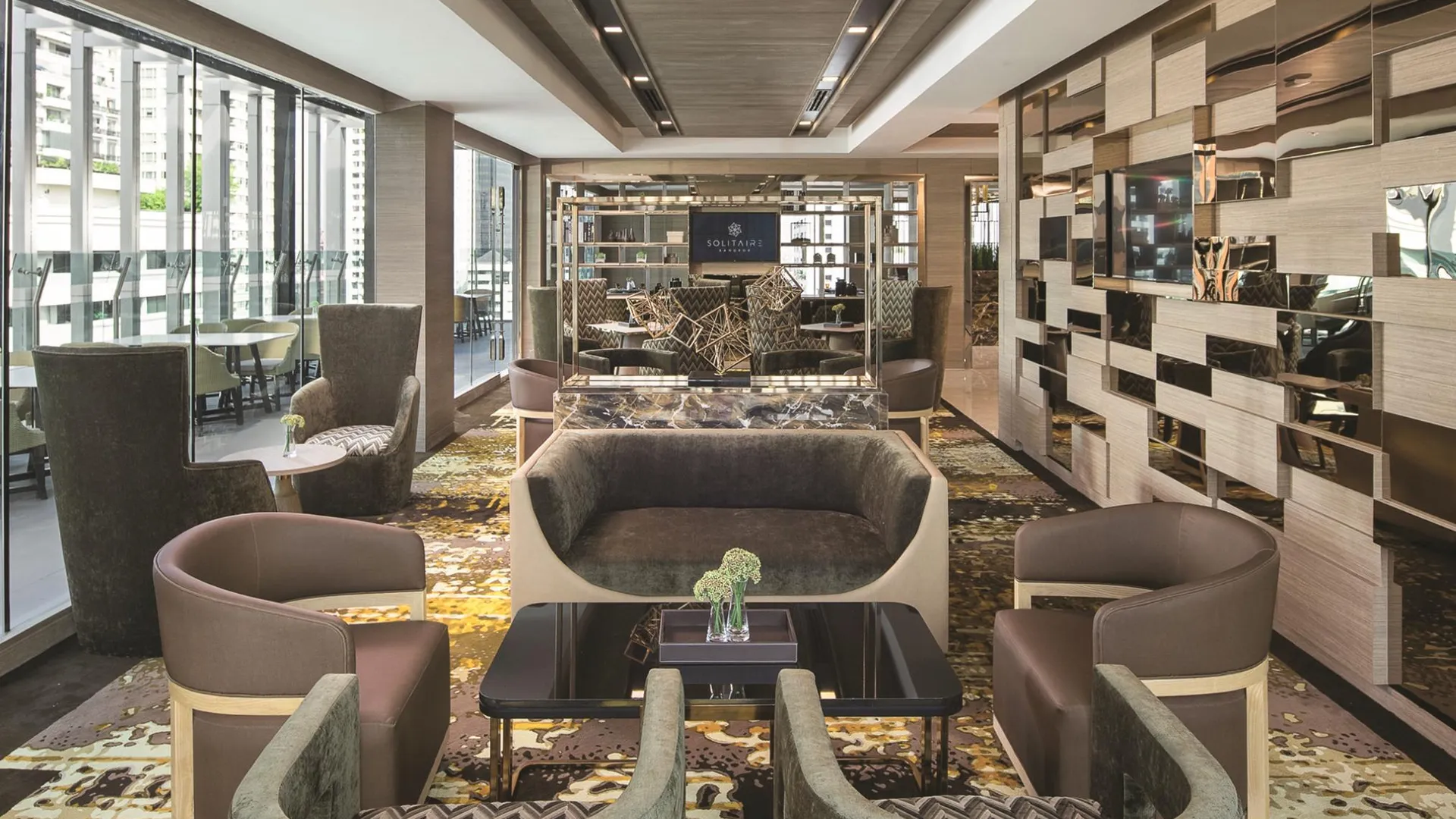 방콕 솔리테어 방콕 수쿰윗 11 4성급 호텔 로비