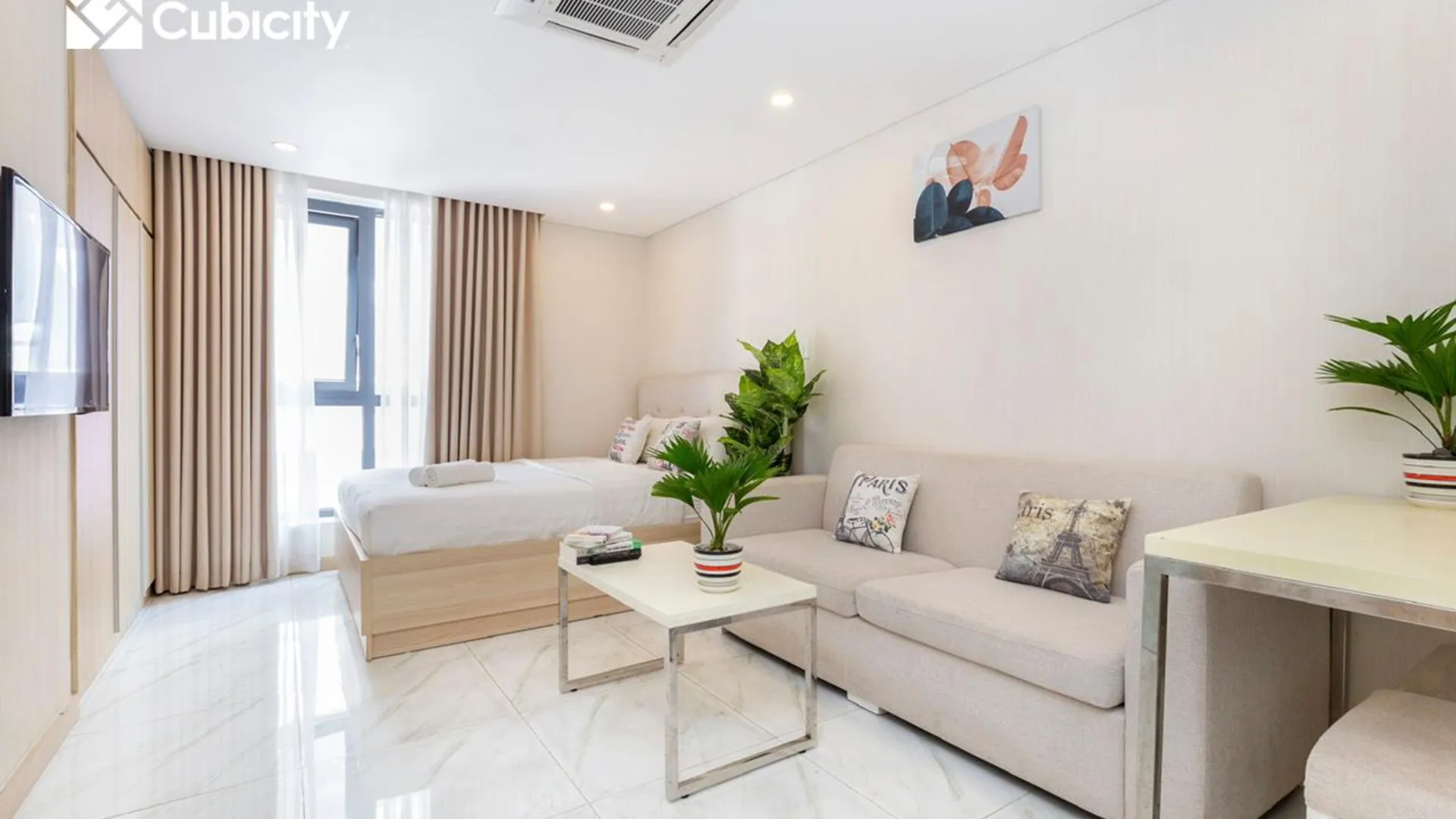 호치민 큐비시티 히든 하우스 4성급 호텔 스위트룸