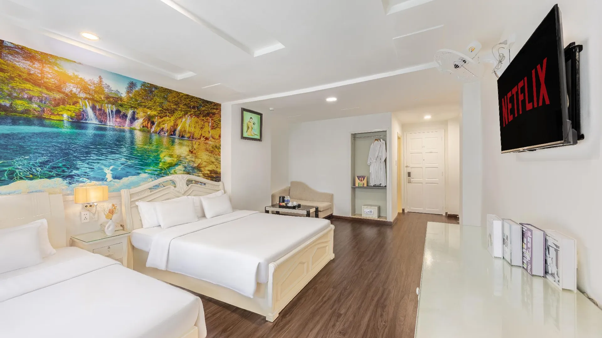 호치민 A25 호텔 - 22 응우옌 쿠 찐 1성급 호텔 스위트룸