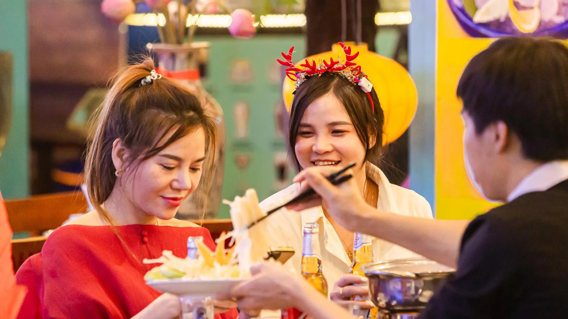 호치민 더 라이스 데탐 호텔 3성급 호텔 레스토랑