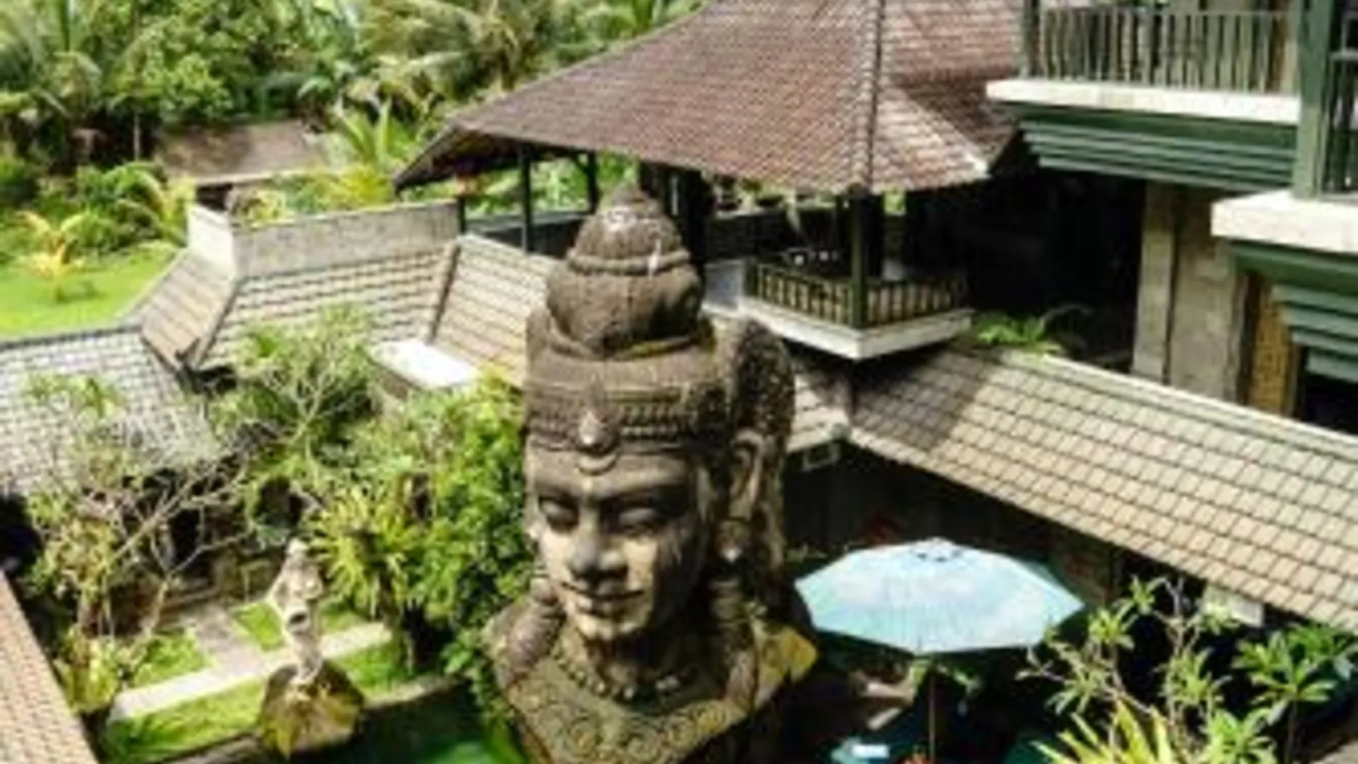 발리 헛츠 락 우붓 3성급 호텔 전망