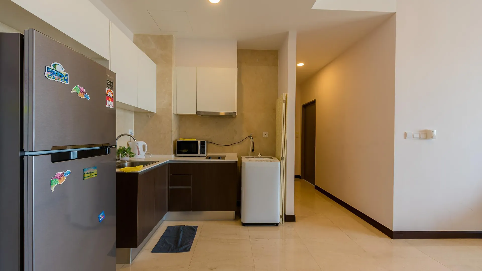 말라카 멜라카 라야의 아파트먼트 (75m², 침실 2개, 프라이빗 욕실 2개) 3성급 싱글룸 전망