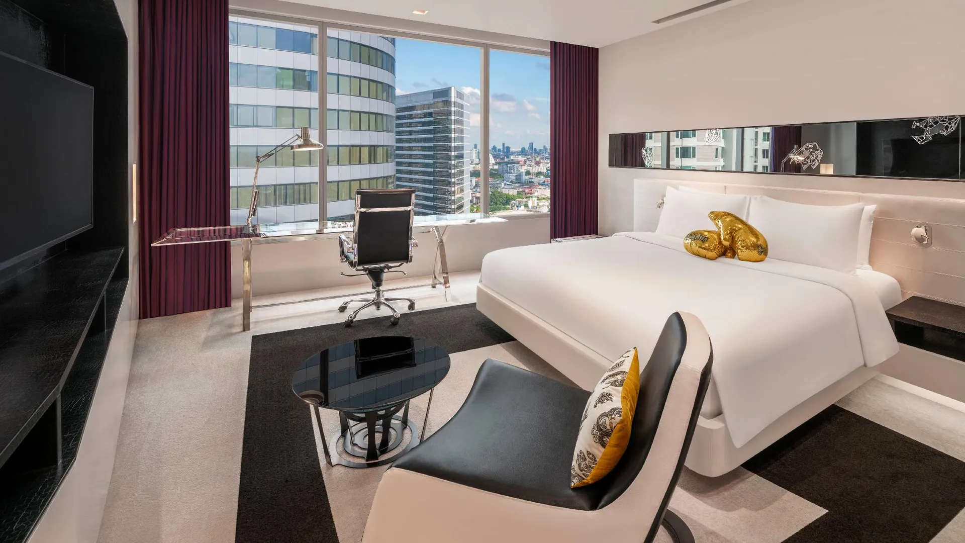 방콕 W 방콕 5성급 호텔 스위트룸