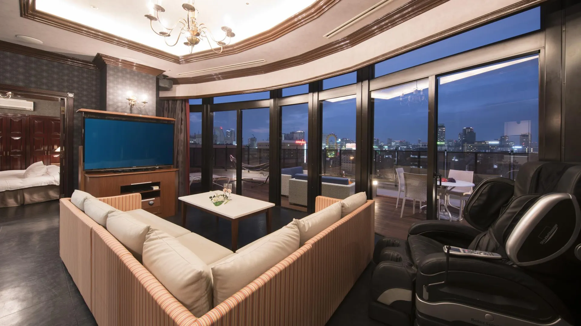 오사카 호텔 알프스 2성급 호텔 전망