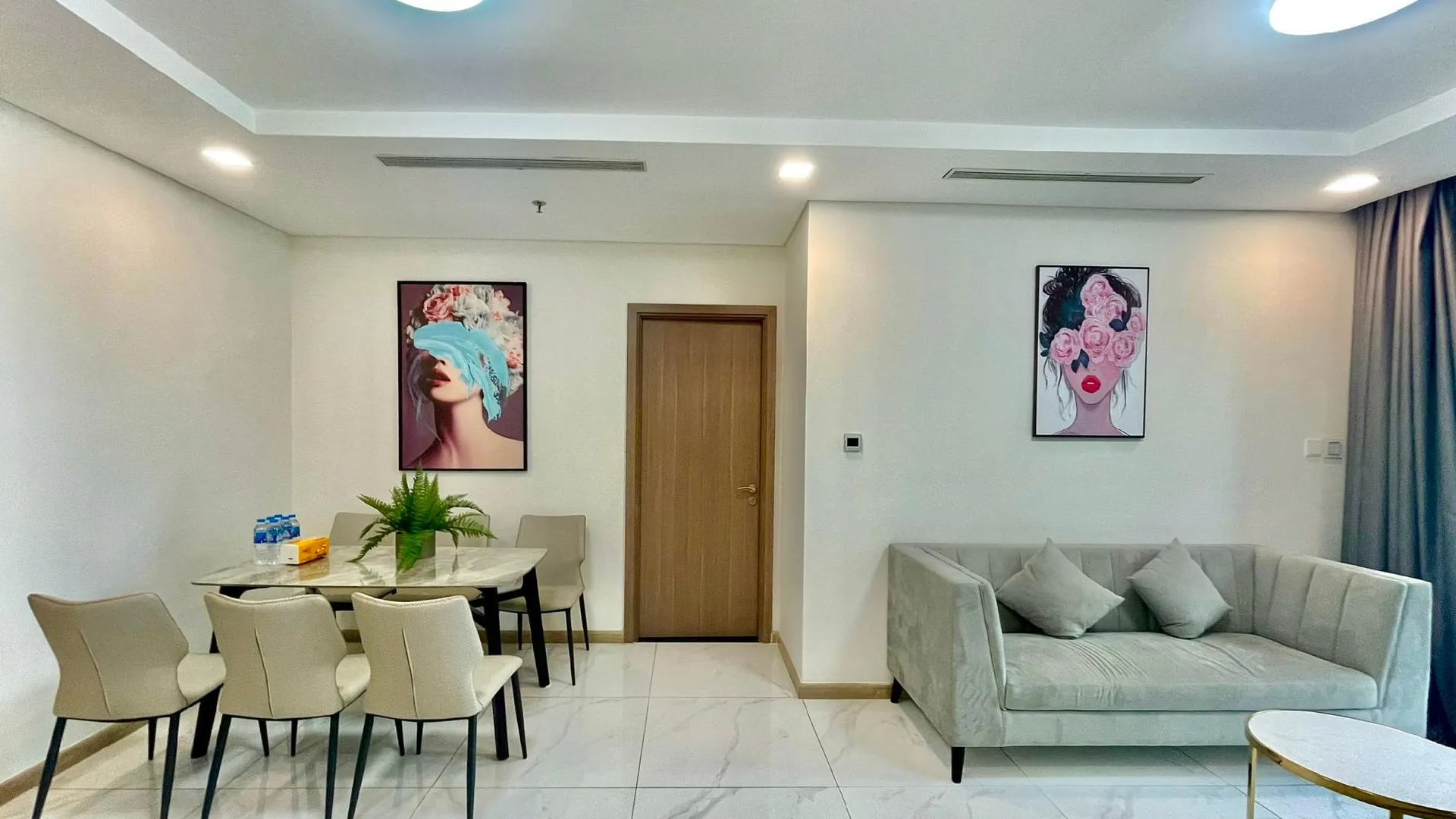 호치민 빈탄의 아파트먼트 (133m², 침실 3개, 프라이빗 욕실 2개) 4성급 싱글룸 부대시설