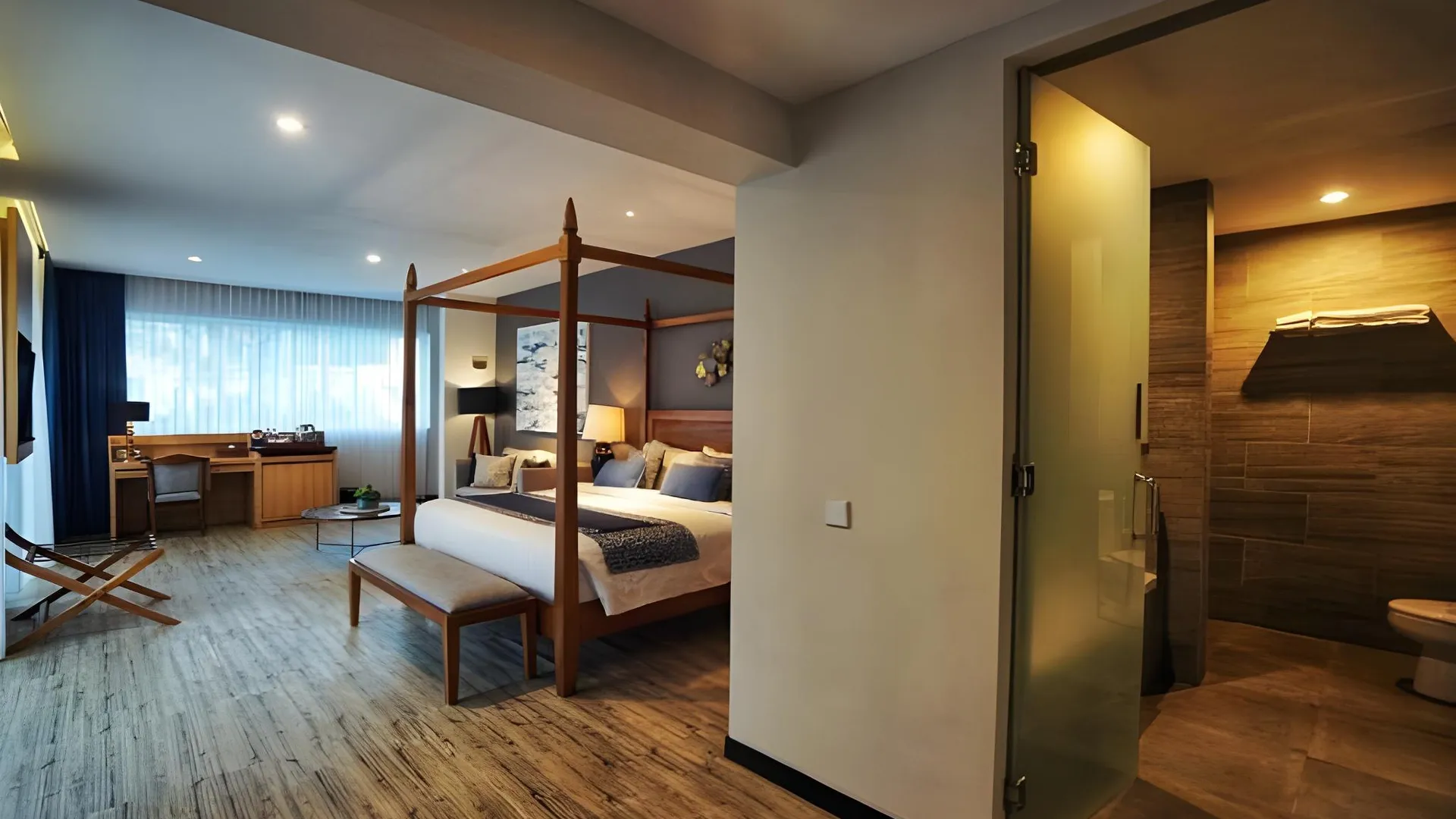 발리 더 차크라 발리 호텔 4성급 호텔 스위트룸