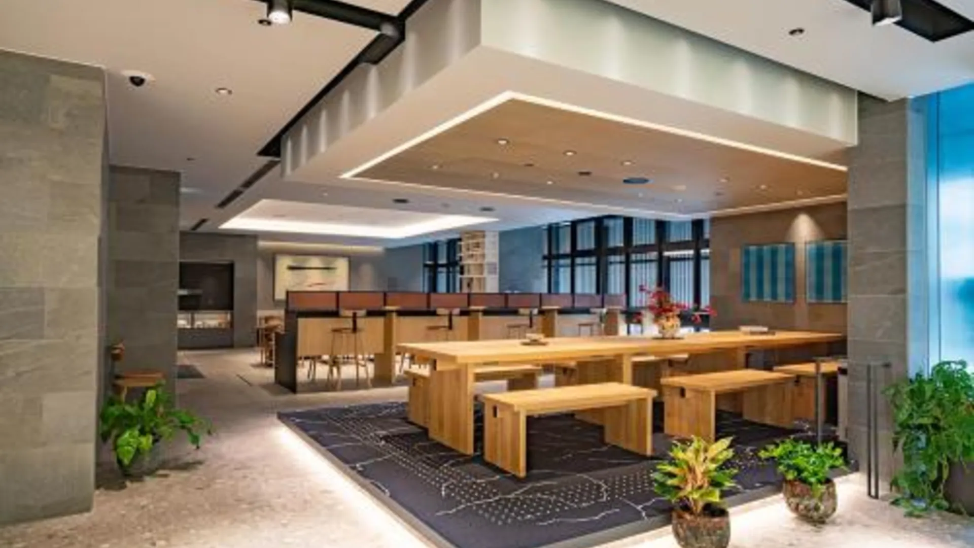 교토 오크우드 호텔 오이케 교토 3성급 호텔 로비