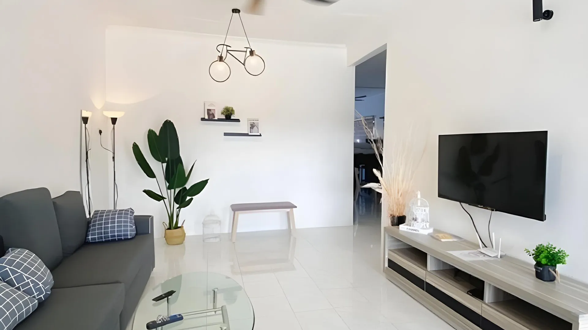 틀룩인탄 테룩 인탄의 프라이빗 하우스 (1200m², 침실 3개, 프라이빗 욕실 2개) 3성급 게스트하우스 객실