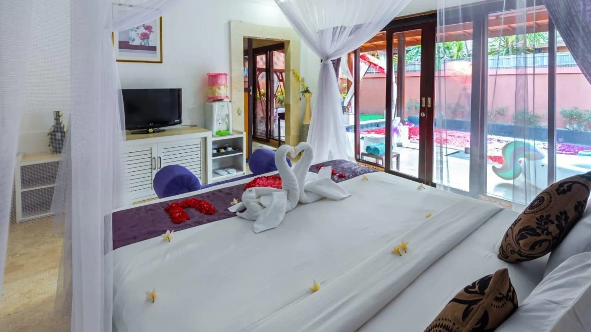 발리 쿠타의 빌라 (100m², 침실 1개, 프라이빗 욕실 1개) 3성급 싱글룸 객실