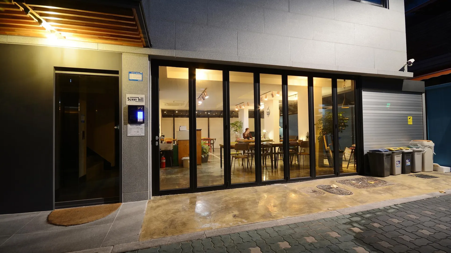 서울 써니힐 호스텔 홍대 1성급 호텔 레스토랑