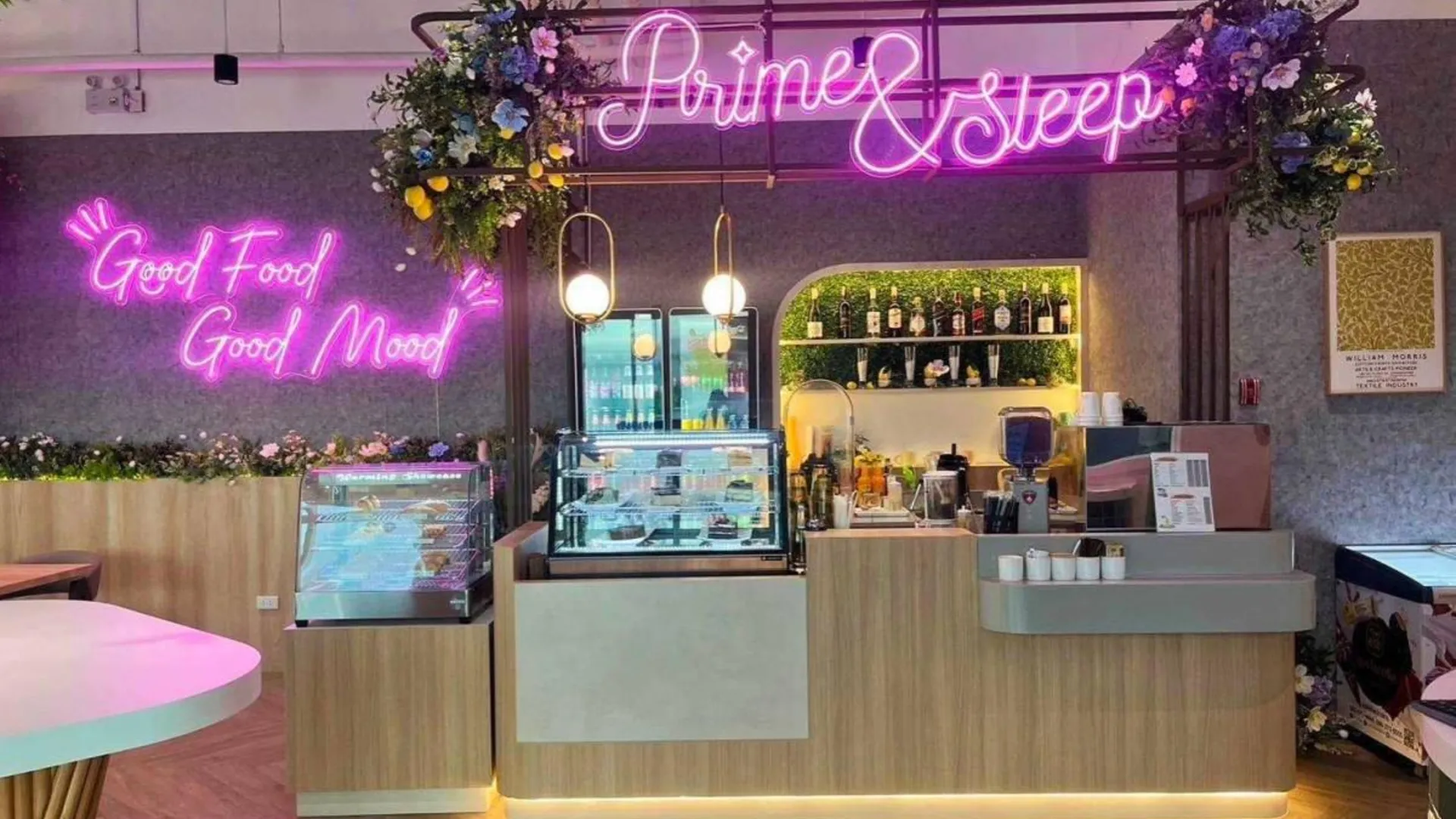 방콕 프라임 슬립 바이 미라클 - 부킹 온 아워리 베이시스 3성급 호텔 레스토랑