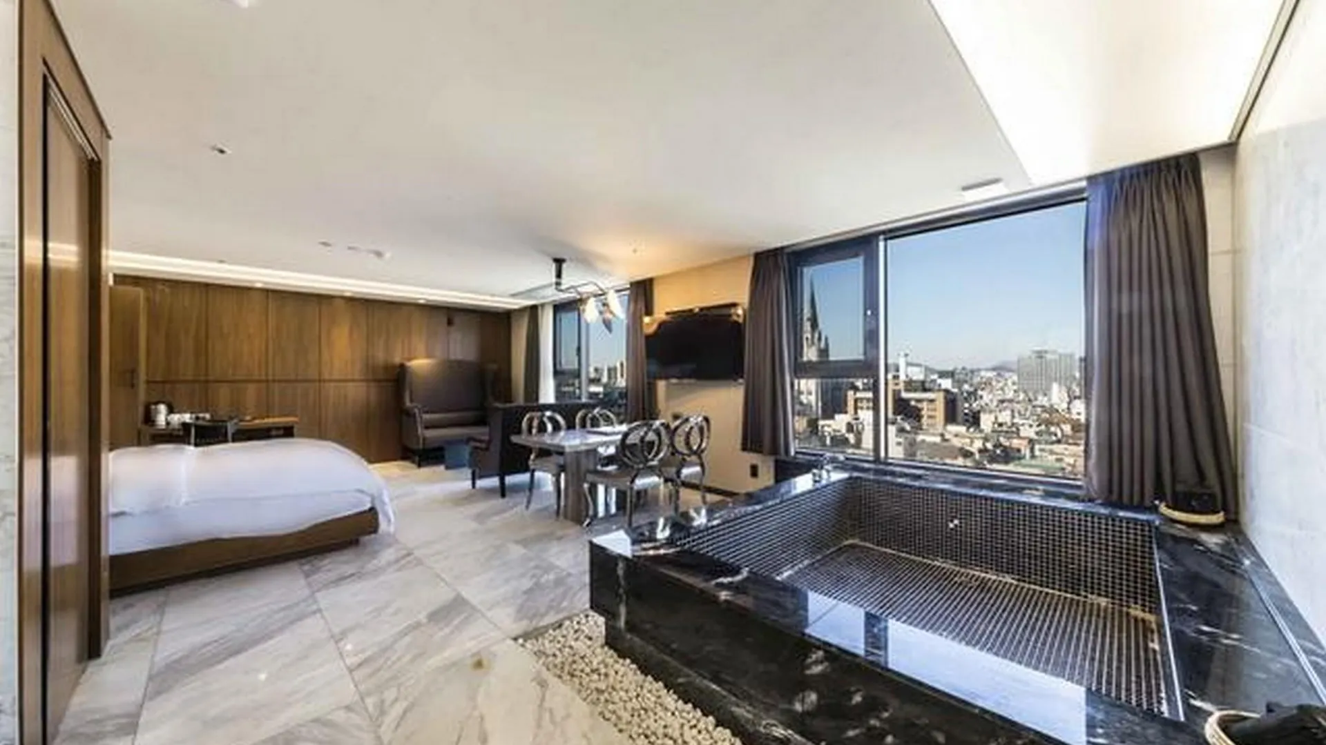 서울 Yeoksam Richwell Hotel 3성급 호텔 전망