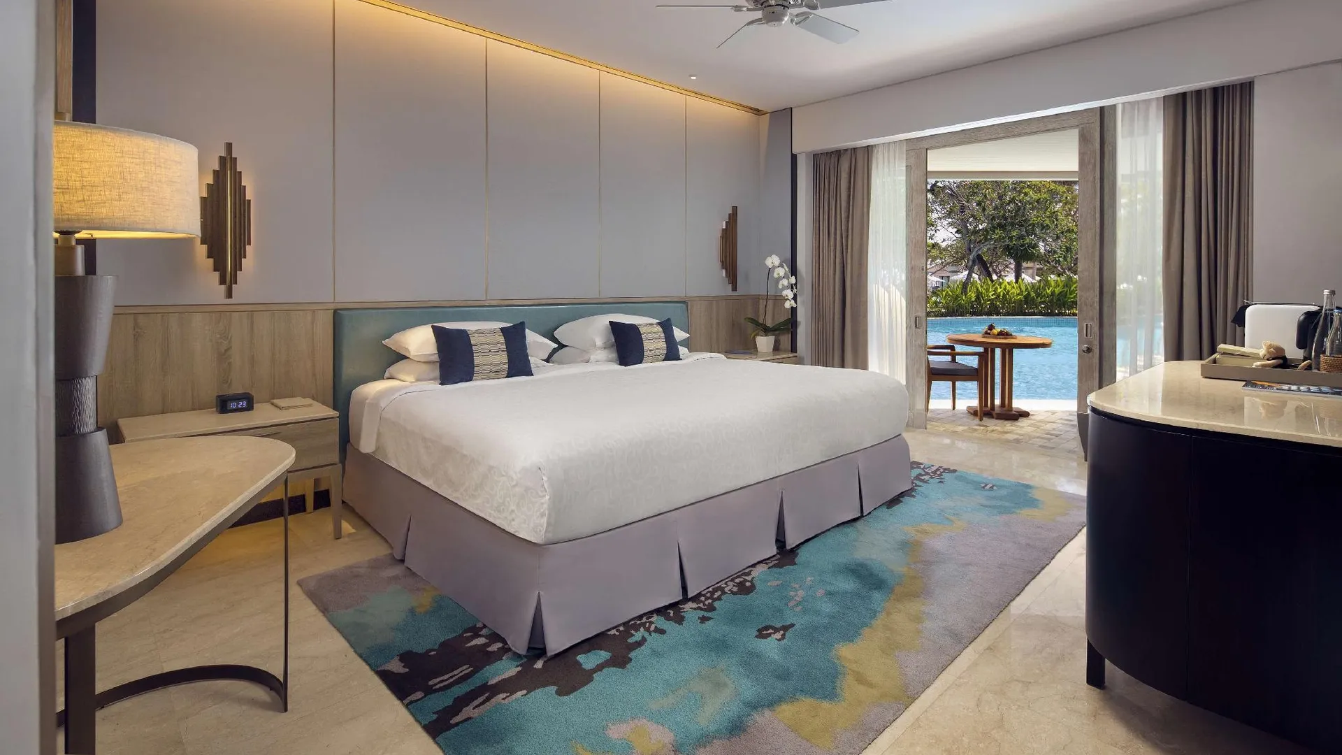 발리 콘래드 발리 5성급 호텔 전망