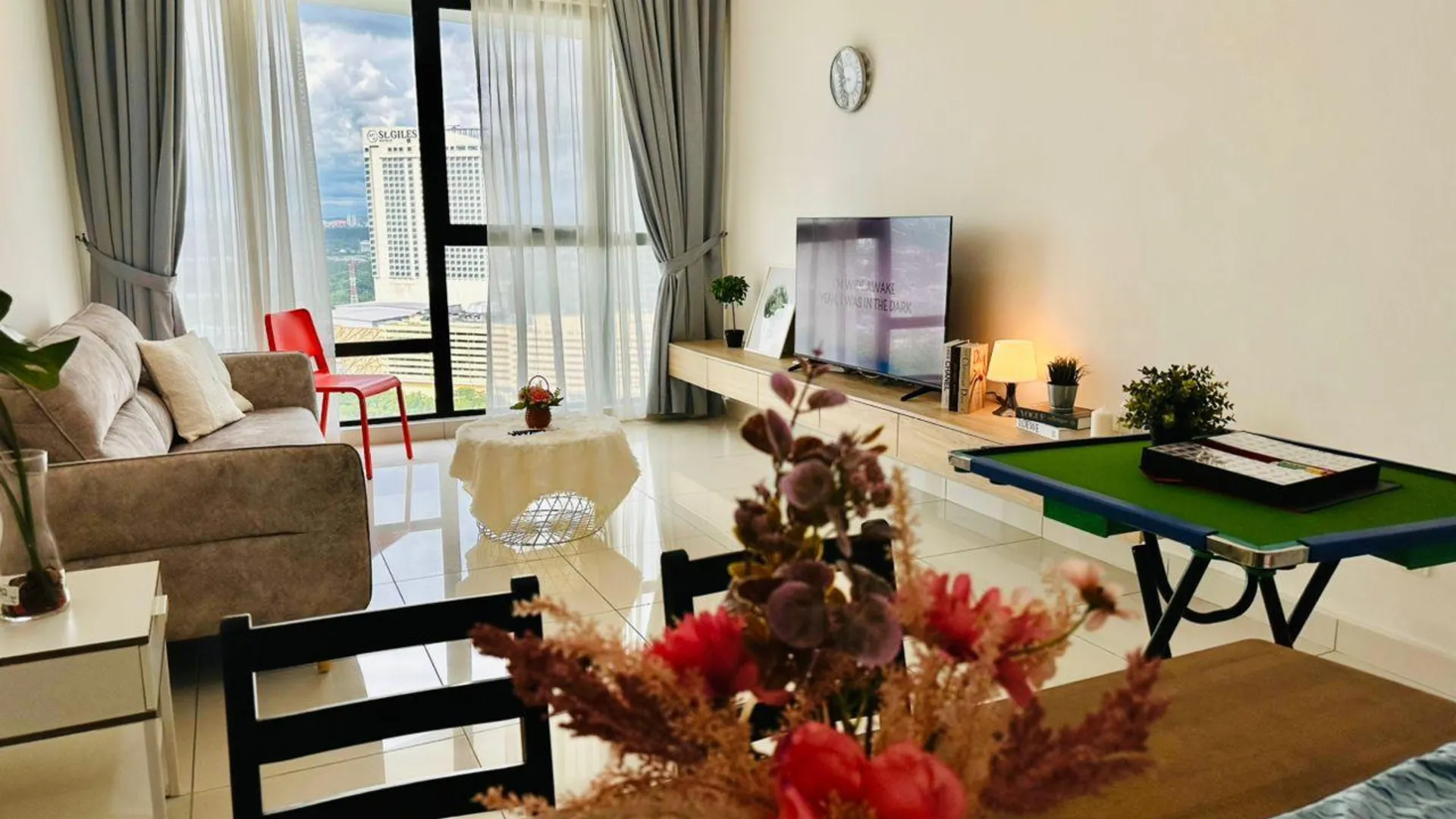 조호바루 / 조호르바루 수투랑바루의 아파트먼트 (110m², 침실 3개, 프라이빗 욕실 2개) 3성급 싱글룸 스위트룸