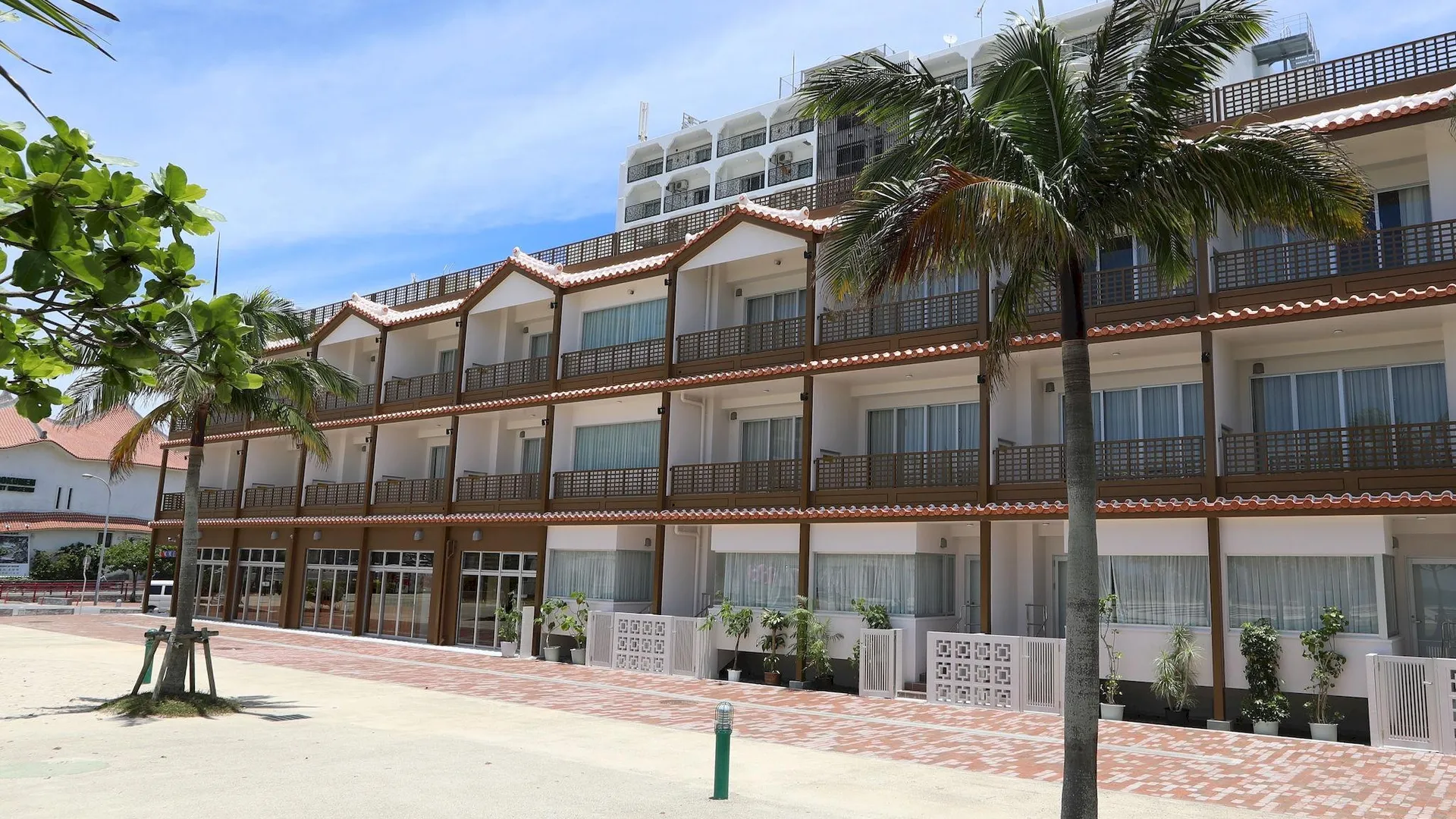 오키나와 본섬 선셋 비치 호텔 3성급 호텔 객실