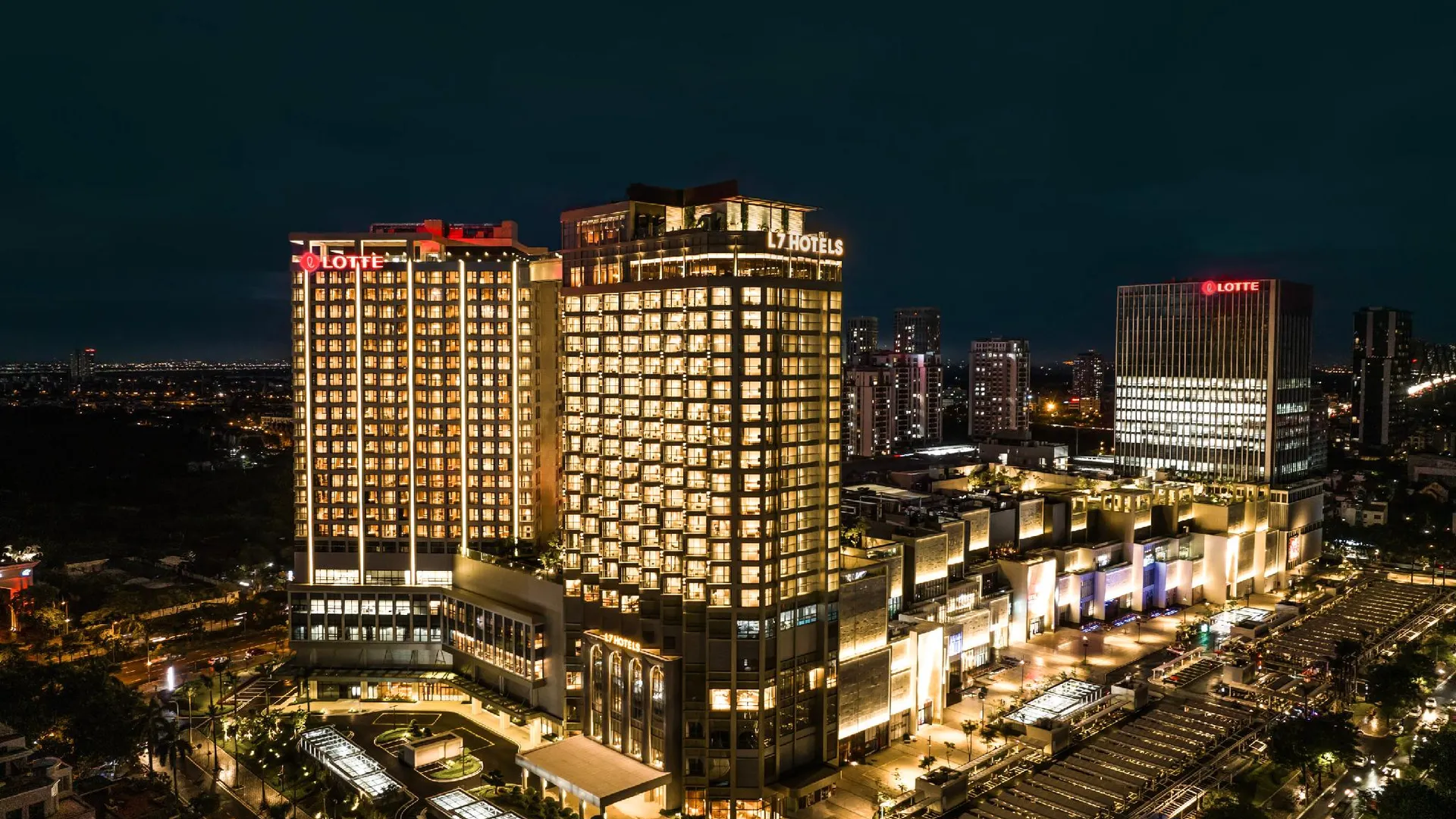 하노이 L7 웨스트 레이크 하노이 바이 롯데 – L7 레지던스 5성급 호텔 수영장