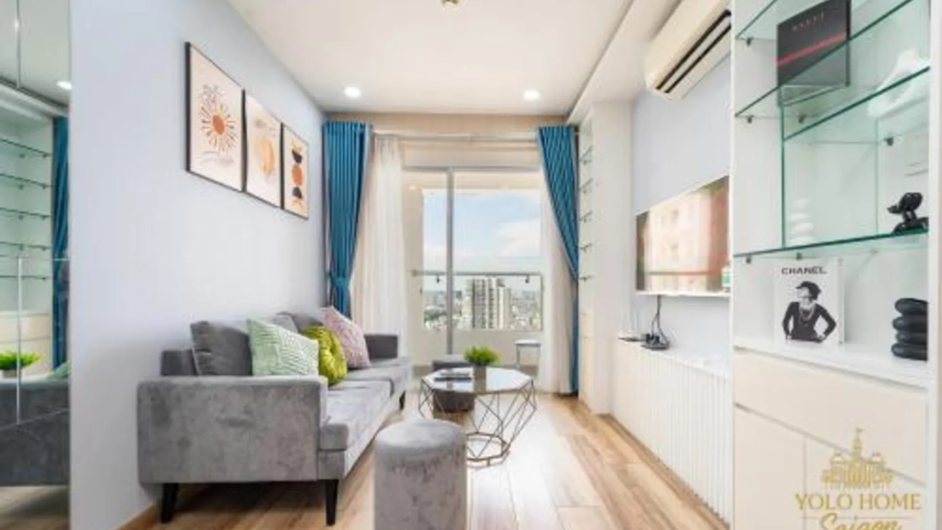 호치민 3군의 프라이빗 하우스 (60m², 침실 2개, 프라이빗 욕실 1개) 4성급 게스트하우스 스위트룸