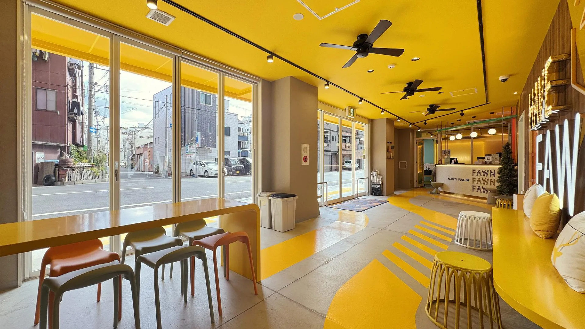 오사카 폰 호텔 3성급 호텔 로비