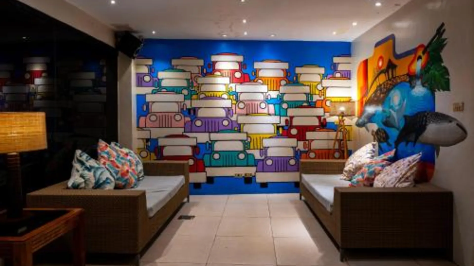 세부 팔라쪼 펜션 2성급 호텔 레스토랑