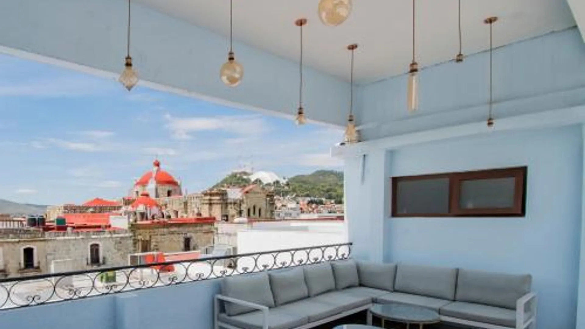 오악사카 Suites de La Parra 5성급 호텔 레스토랑