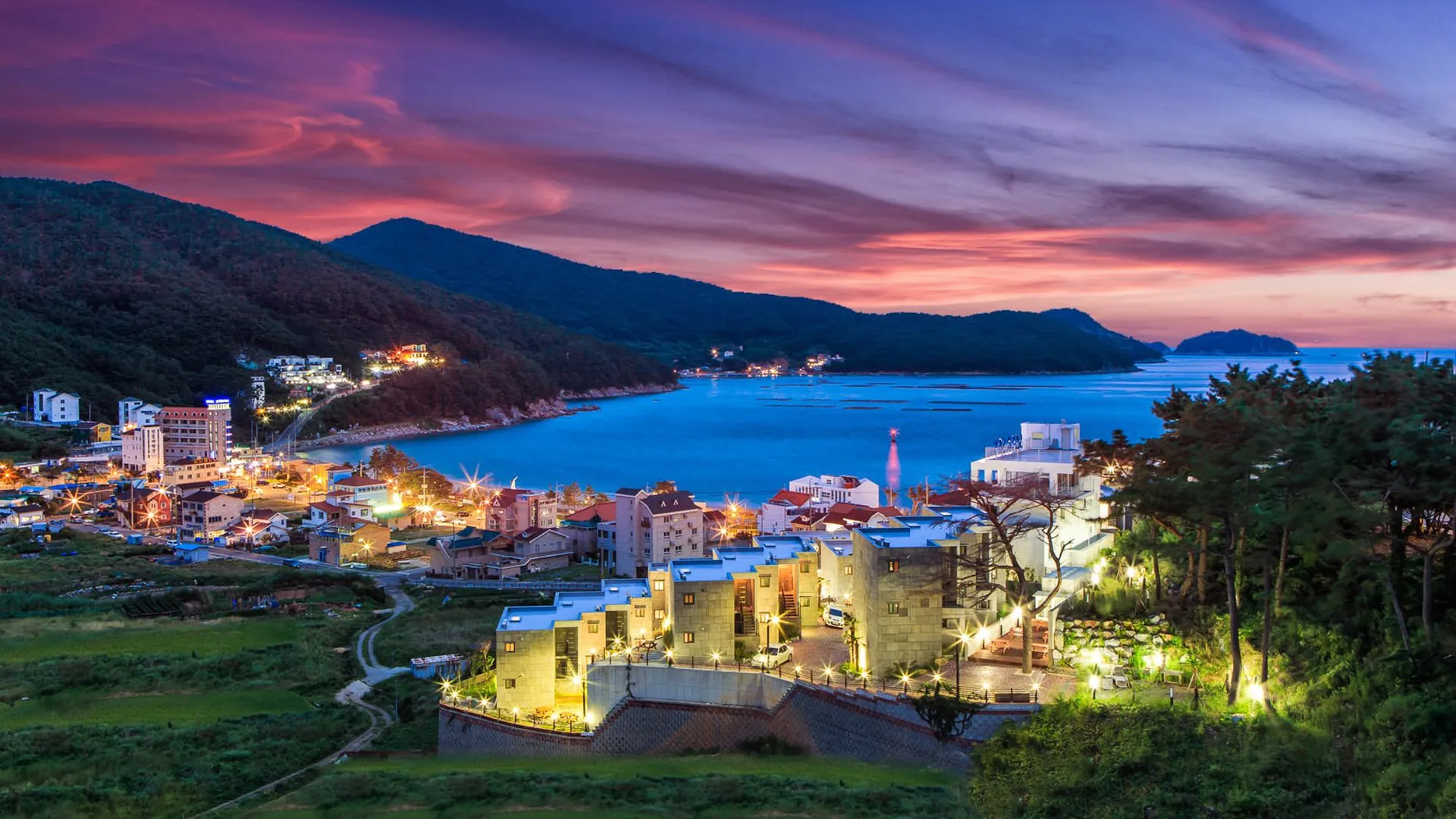 거제 거제도 와현 씨앤스카이호텔 호텔 외관