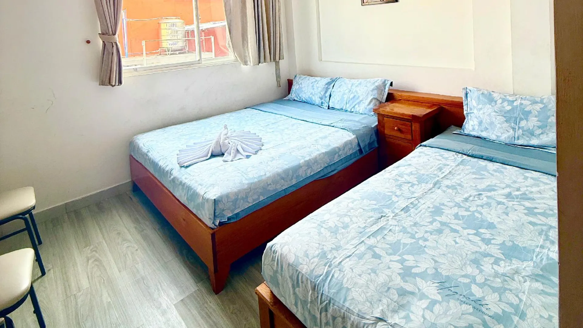 호치민 마리라인 1 호텔 팜응울라오 1성급 호텔 객실