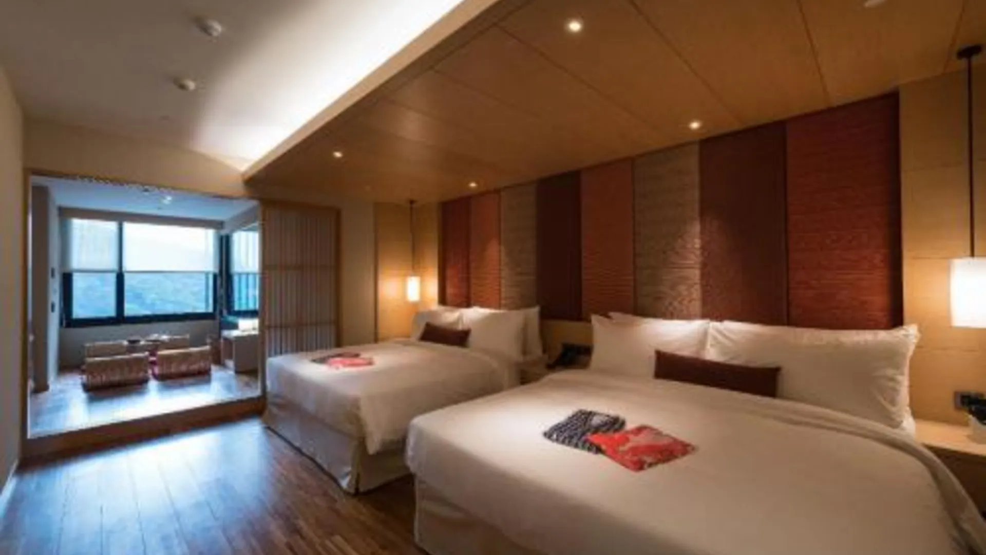 타이베이 아시아 퍼시픽 호텔 베이터우 4성급 호텔 전망