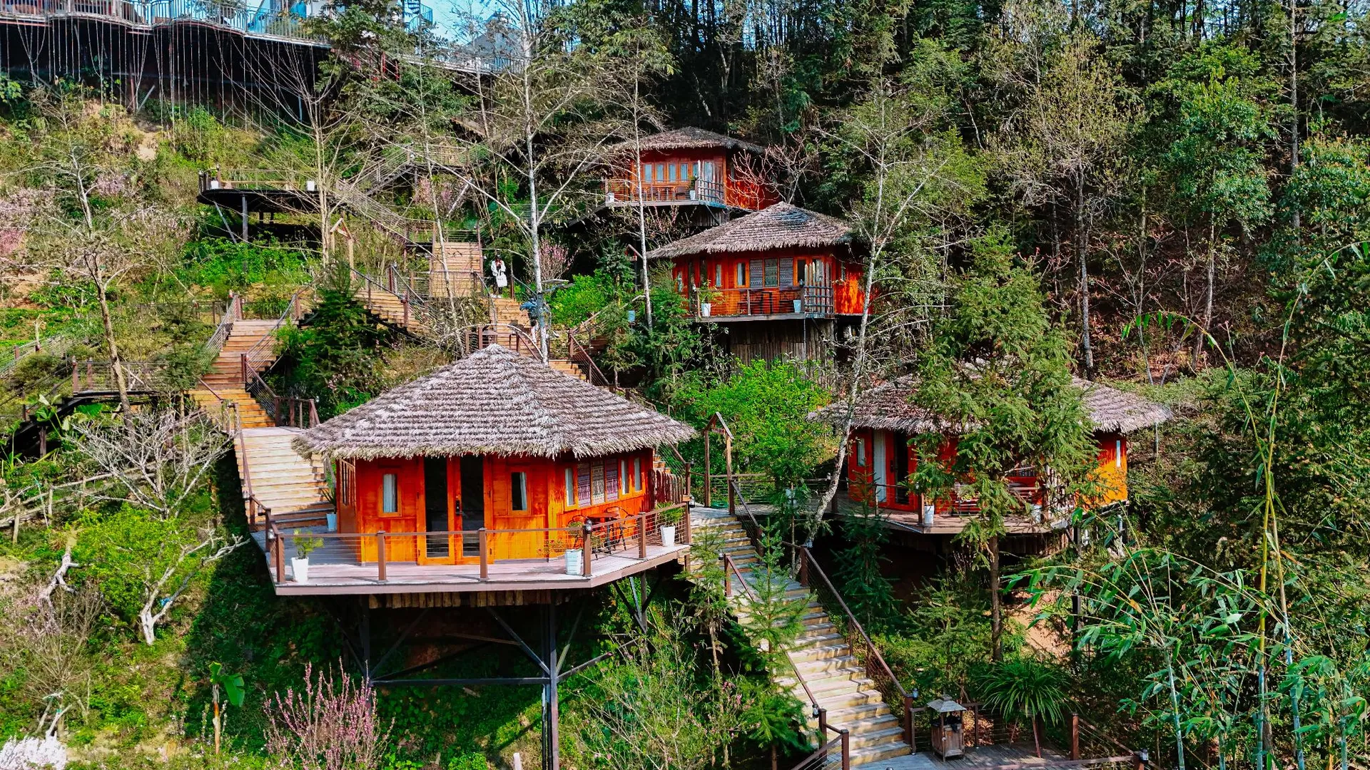 사파 시나이 방갈로 앤 호텔 사파 5성급 게스트하우스 수영장