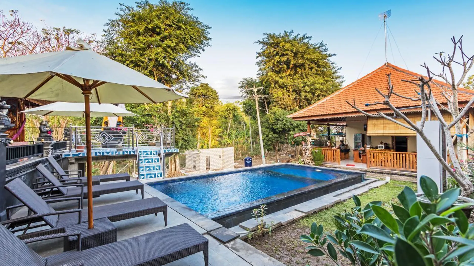 발리 SS 팡켓 방갈로 4성급 게스트하우스 객실