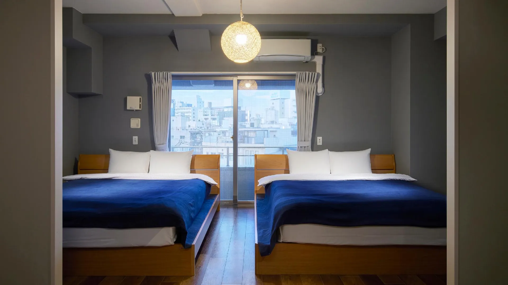 오사카 민 주소 3성급 호텔 전망