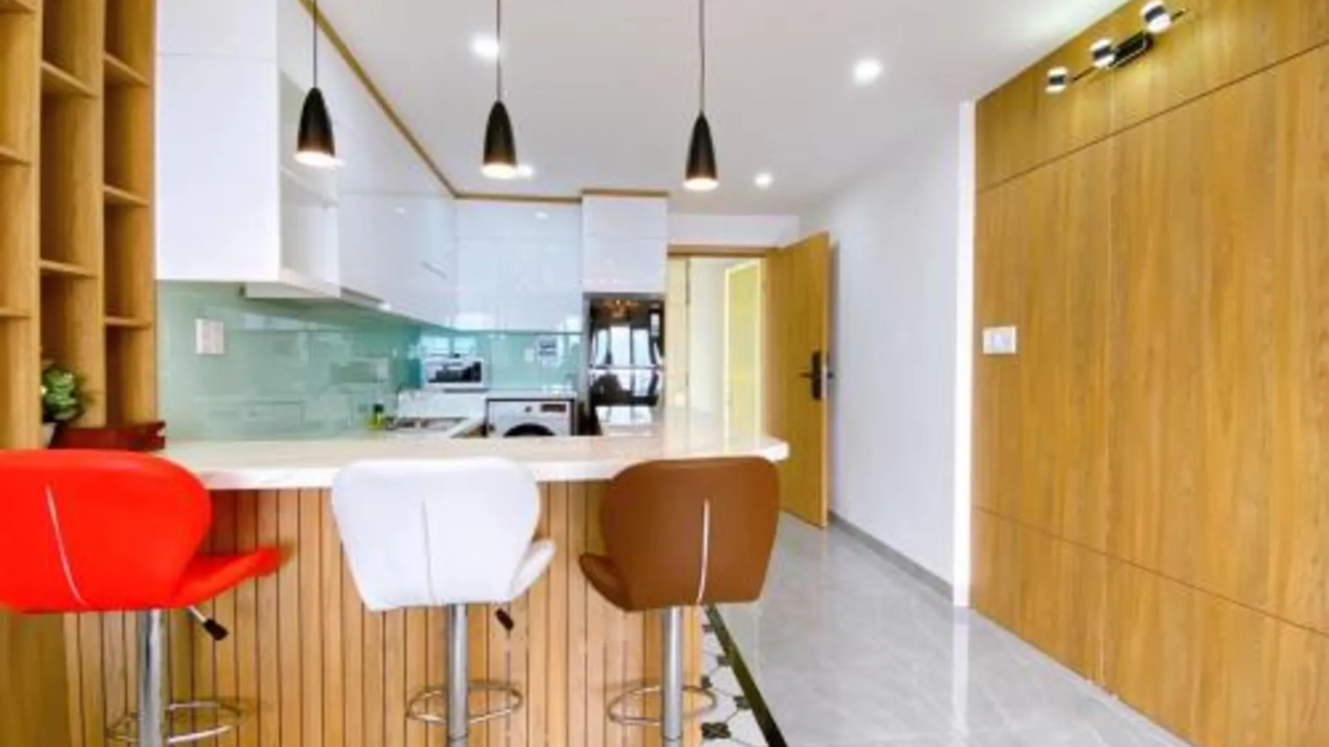 다낭 프억 미의 아파트먼트 (100m², 침실 3개, 프라이빗 욕실 2개) 5성급 게스트하우스 외관