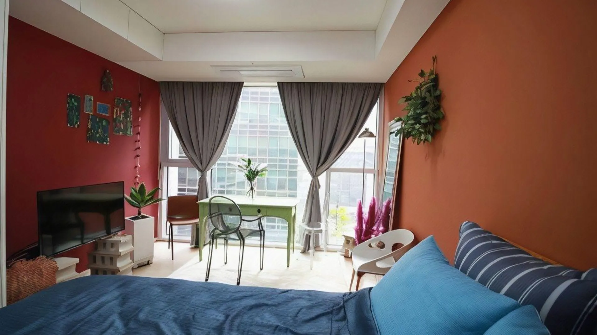 서울 이 레지던스 2성급 호텔 스위트룸