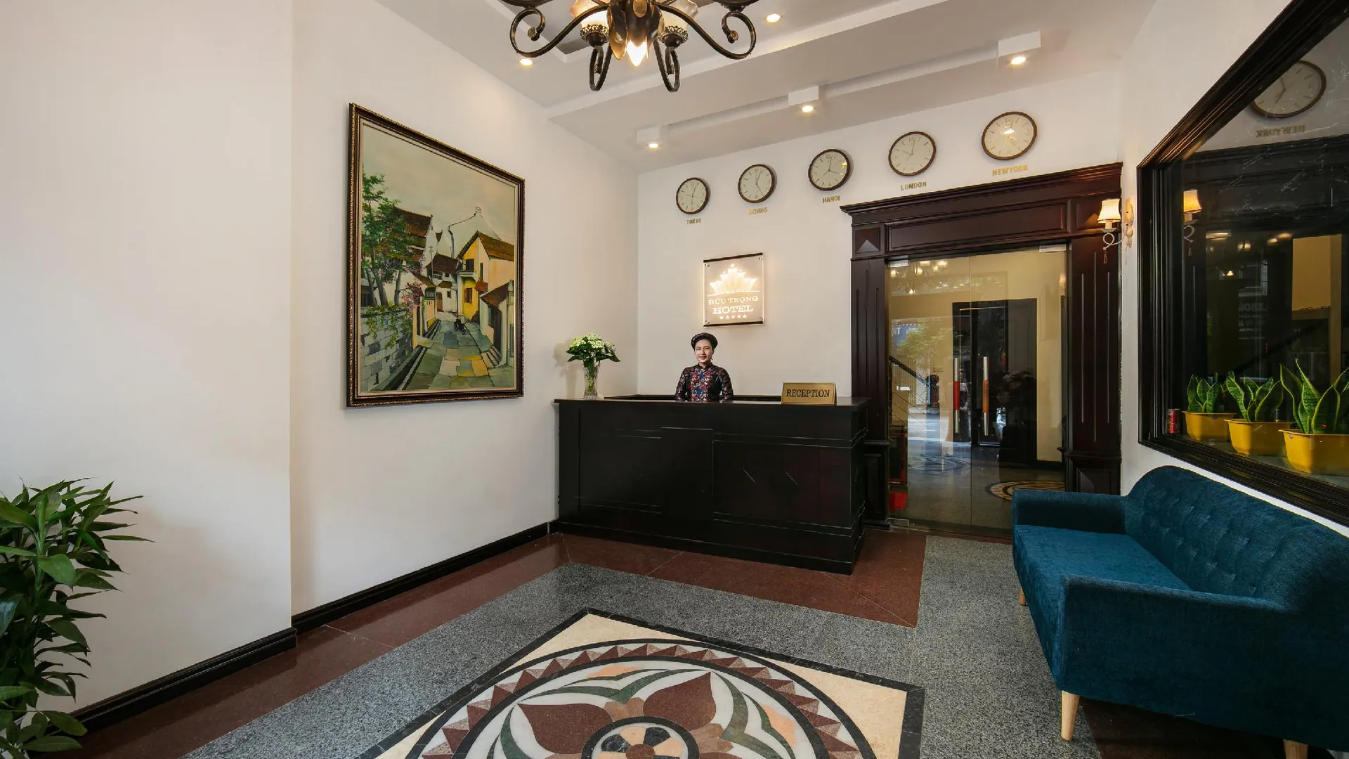 하노이 둑 트롱 호텔 4성급 호텔 외관