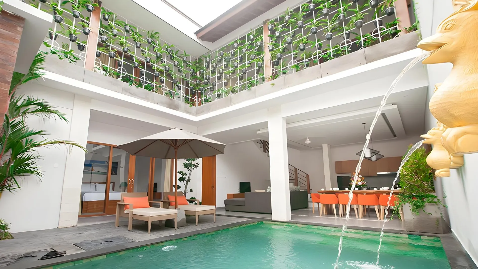 발리 애플 빌라 앤 스튜디오 스미냑 4성급 호텔 객실