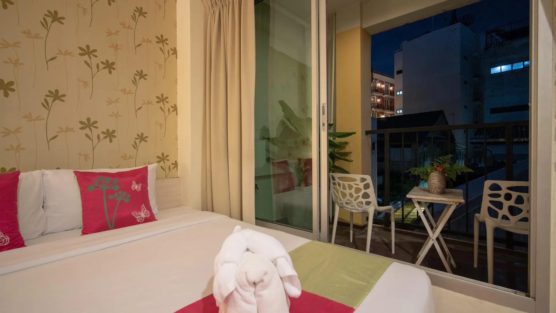 방콕 타라디 부티크-빌라 차차 카오산 람부뜨리 3성급 호텔 객실