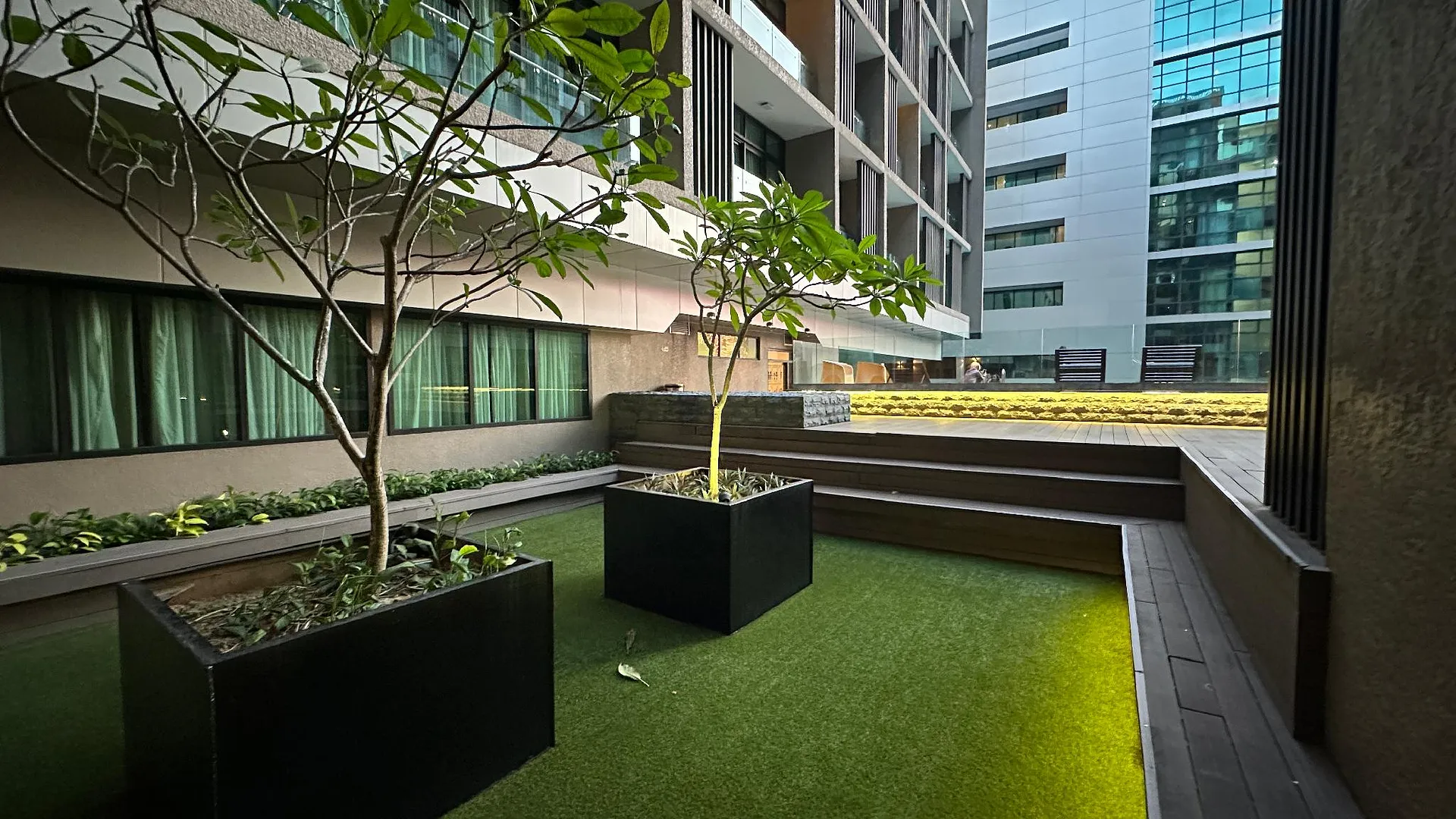 코타키나발루 탄중 아루의 아파트먼트 (40m², 침실 2개, 프라이빗 욕실 1개) 3성급 싱글룸 수영장