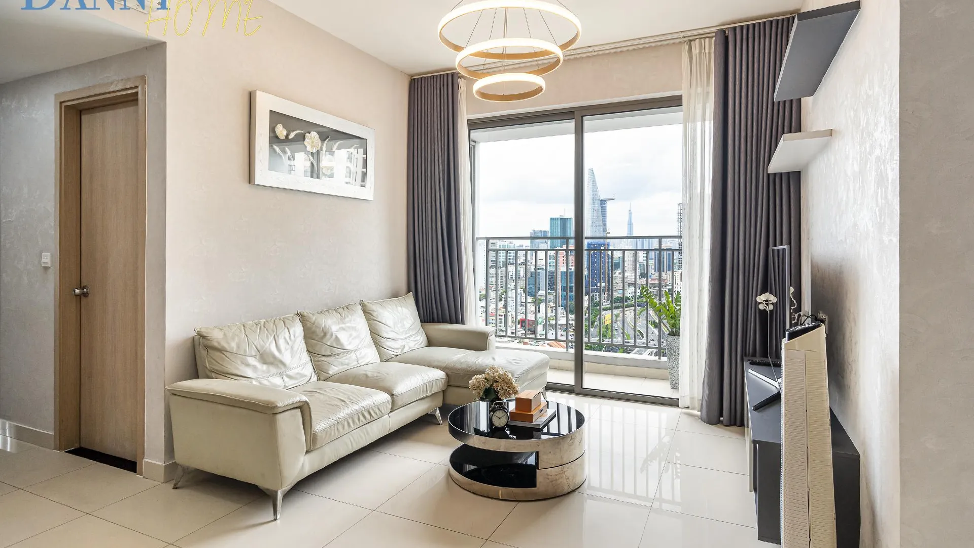 호치민 4군의 아파트먼트 (120m², 침실 3개, 프라이빗 욕실 2개) 3성급 싱글룸 객실