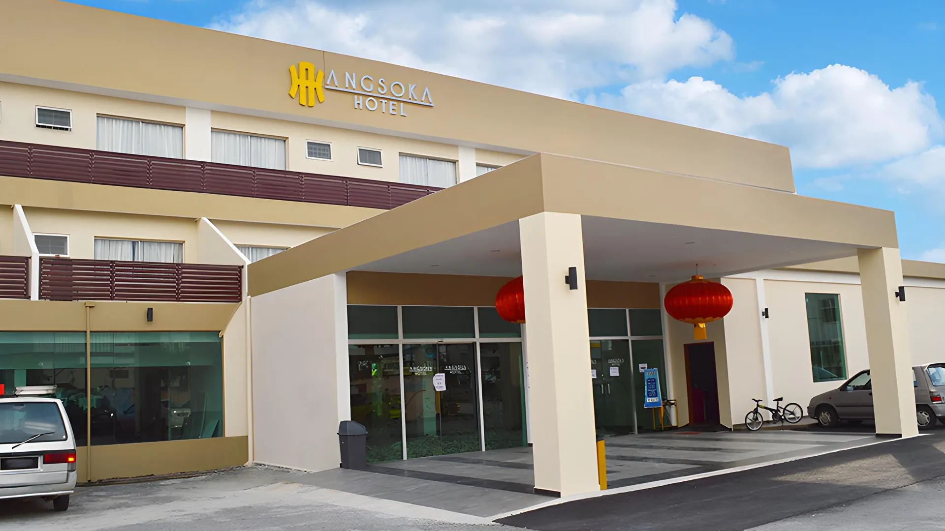 틀룩인탄 앙소카 호텔 텔루크 인탄 3성급 호텔 객실